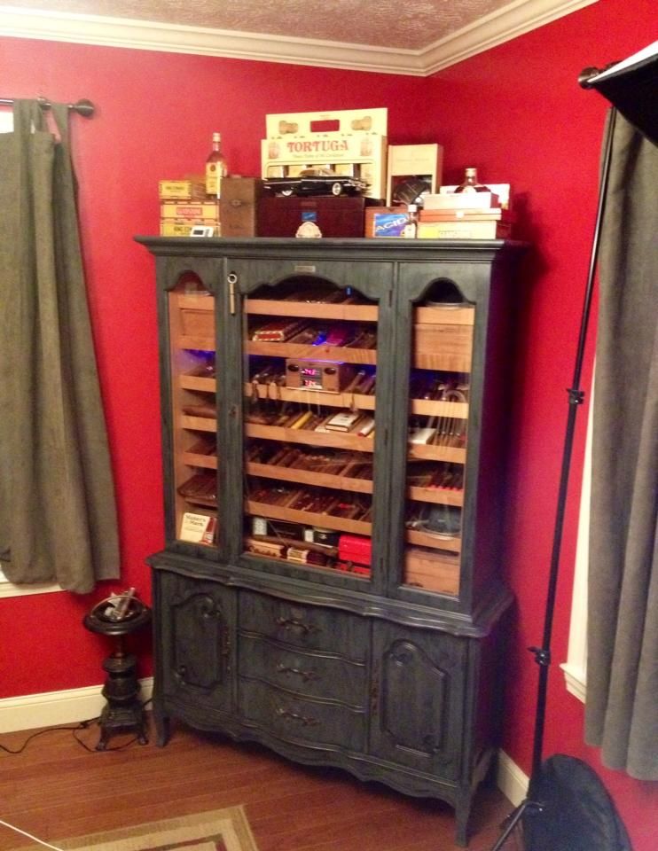 China Hutch Humidor Conversion with Pics! Page 3 Humidor Tutorial Friends of Habanos